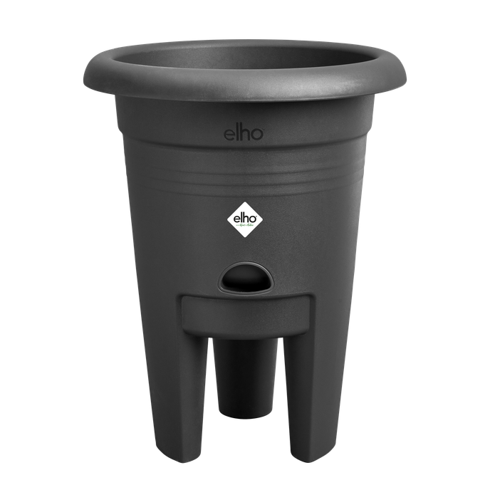 green basics pot à fraises 33cm living noir